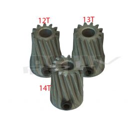 LX0332   Lynx Steel Pinion Slant Set 3.17D 12T-13T-14T MOD 0.5  Blade 300X 450X